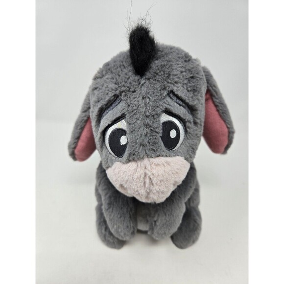 DISNEY PARKS EXCLUSIVE AUTHENTIC EEYORE BIG EYES PLUSH TOY COLLECTIBLE GREY PINK - Picture 2 of 12